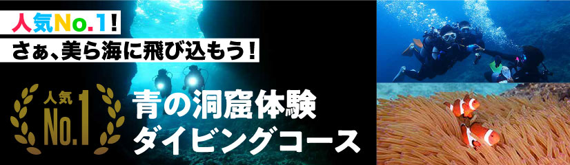 青の洞窟体験ダイビングコース